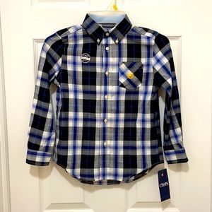NWT CHAPS LONG SLEEVE BUTTON DOWN SHIRT